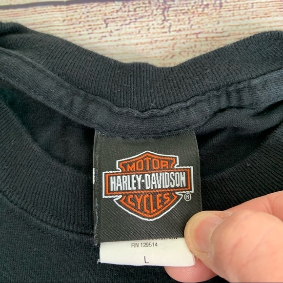 Harley Davidson Stone Mountain Shirt Large - Picture 3 of 4